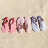 Wheat Footwear Swimshoe Dolphin Swimwear 2526 powder flowers and seashells