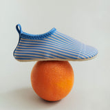Wheat Footwear Swimshoe Dolphin Swimwear 9580 blue swim stripe