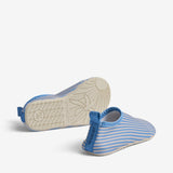 Wheat Footwear Swimshoe Dolphin Swimwear 9580 blue swim stripe
