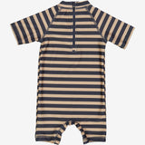 Wheat Swimsuit Cas | Baby Swimwear 1073 ink stripe