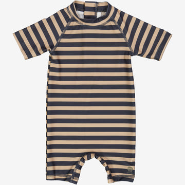 Wheat Main Swimsuit Cas | Baby Swimwear 1073 ink stripe