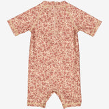 Wheat Swimsuit Cas | Baby Swimwear 2073 red flower meadow