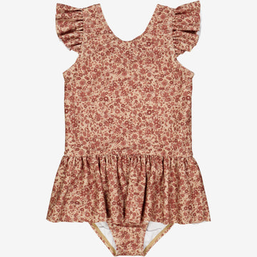 Wheat Main Swimsuit Diddi Swimwear 2073 red flower meadow