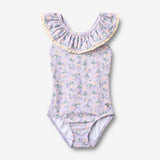 Wheat Main Swimsuit Doris Swimsuit 9605 purple light petunias