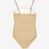 Wheat Main Swimsuit Manon Swimwear 5096 golden green stripe