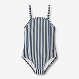 Wheat Main Swimsuit Manon Swimwear 1325 indigo stripe