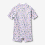 Wheat Main Swimsuit S/S Cas Swimsuit 9605 purple light petunias