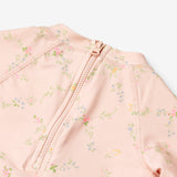 Wheat Main Swimsuit S/S Cas Swimsuit 9450 powder checked flowers