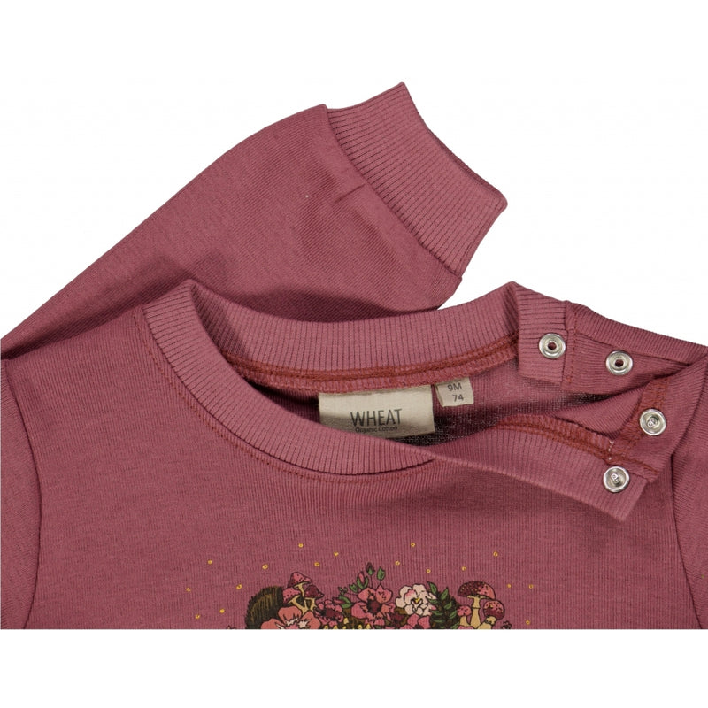 Wheat Main T-Shirt Bear Jersey Tops and T-Shirts 2110 rose brown