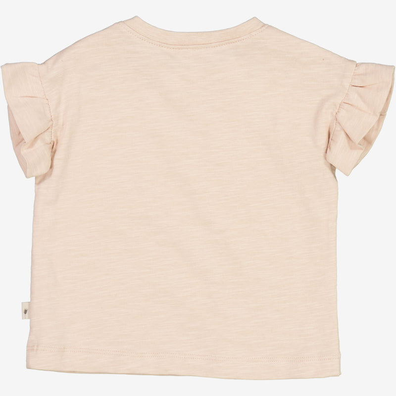 T-Shirt Bee Bike | Baby - rose dust