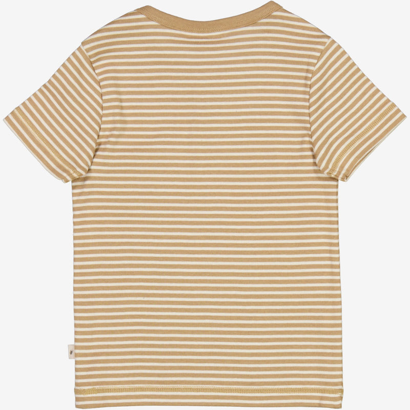 T-Shirt Bertram - cappuccino stripe