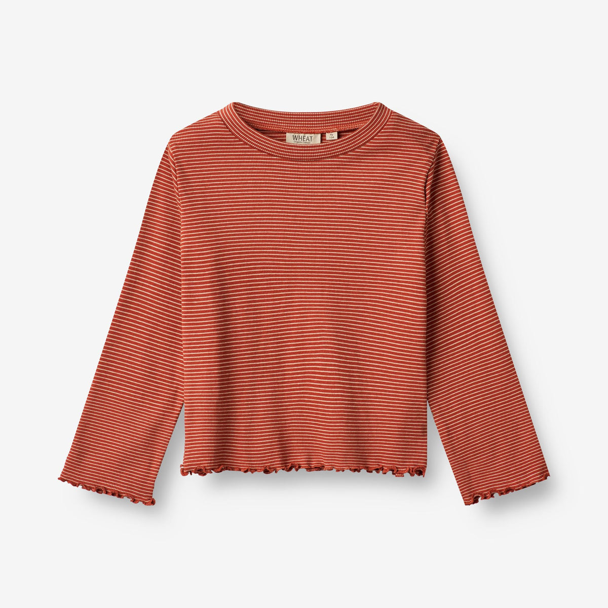 T-Shirt Else paprika stripe –
