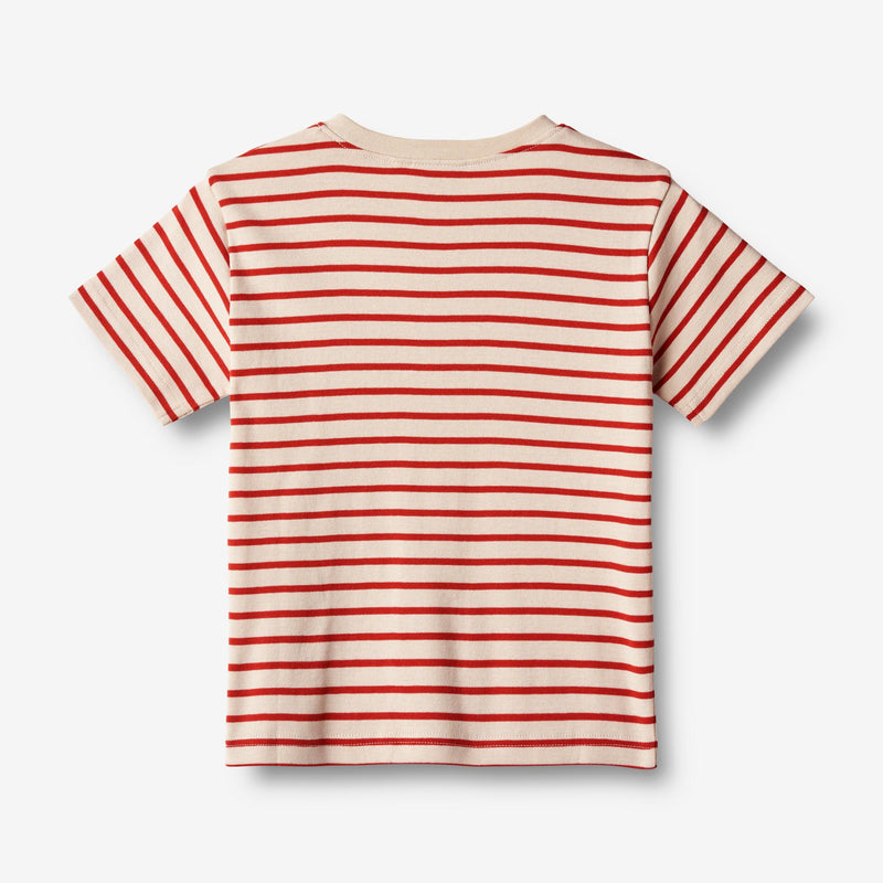 Wheat Main T-Shirt Fabian Jersey Tops and T-Shirts 2078 red stripe