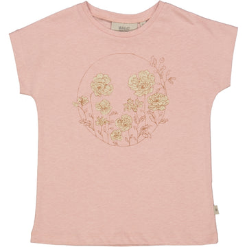 Wheat Main T-Shirt Flower Circle Jersey Tops and T-Shirts 2270 misty rose