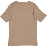 Wheat Main T-Shirt Globe Jersey Tops and T-Shirts 3204 khaki melange