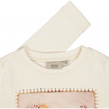 Wheat Main T-Shirt Home Watercolor Jersey Tops and T-Shirts 3181 cotton