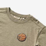 Wheat Main T-Shirt L/S Barny Jersey Tops and T-Shirts 1137 dry sage
