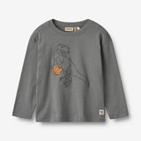 Wheat Main T-Shirt L/S Beck Jersey Tops and T-Shirts 1201 stormy blue