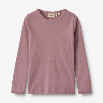 Wheat Main T-Shirt L/S Belis Jersey Tops and T-Shirts 1308 lavender dawn