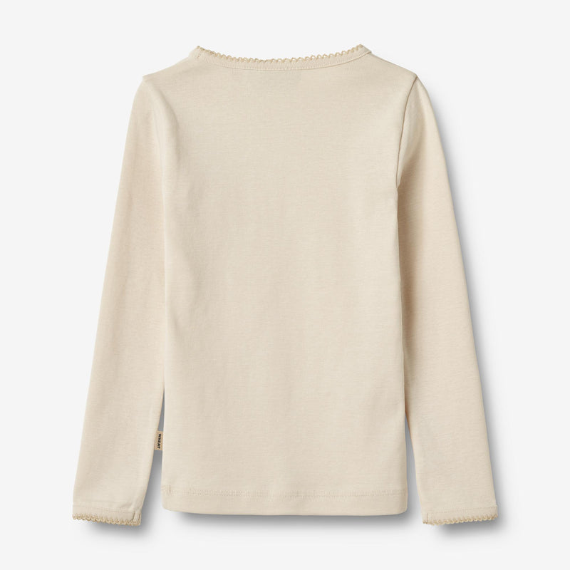 Wheat Main T-Shirt L/S Belis Jersey Tops and T-Shirts 3129 eggshell 