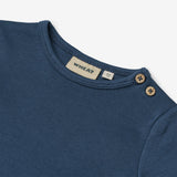 Wheat Main T-Shirt L/S Benjamin Jersey Tops and T-Shirts 1042 blue waves