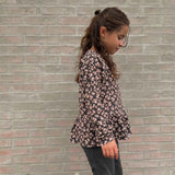 Wheat Main T-Shirt L/S Carolina Jersey Tops and T-Shirts 1183 raven anemones