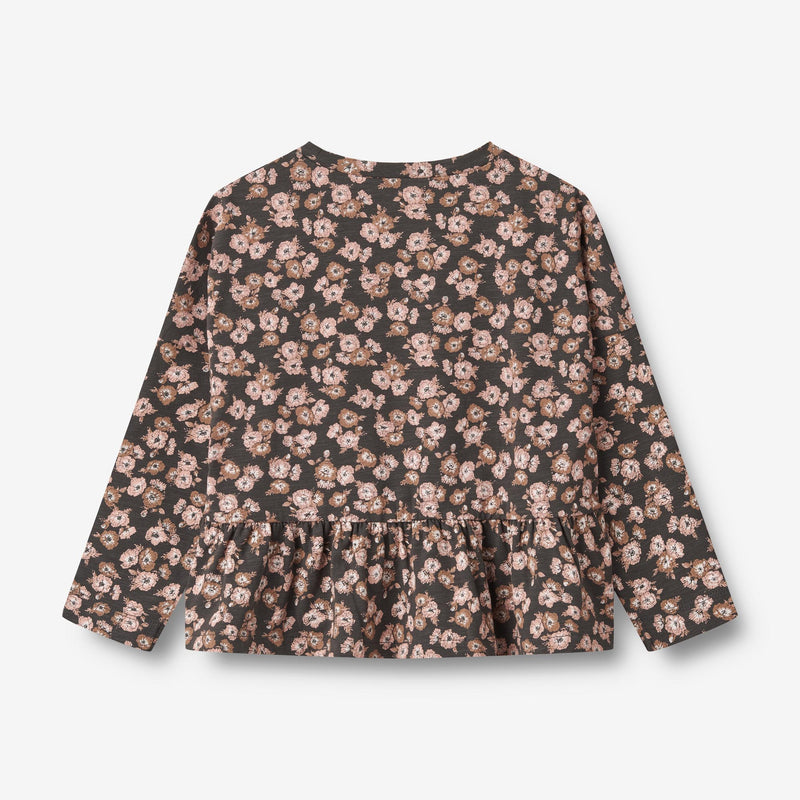 Wheat Main T-Shirt L/S Carolina Jersey Tops and T-Shirts 1183 raven anemones