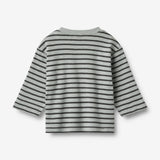 Wheat Main T-Shirt L/S Dallas Jersey Tops and T-Shirts 1396 soft blue stripe