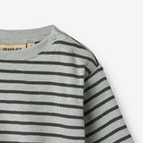 Wheat Main T-Shirt L/S Dallas Jersey Tops and T-Shirts 1396 soft blue stripe