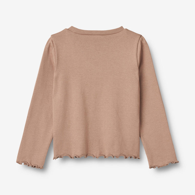 Wheat Main T-Shirt L/S Else Jersey Tops and T-Shirts 1164 nougat rose