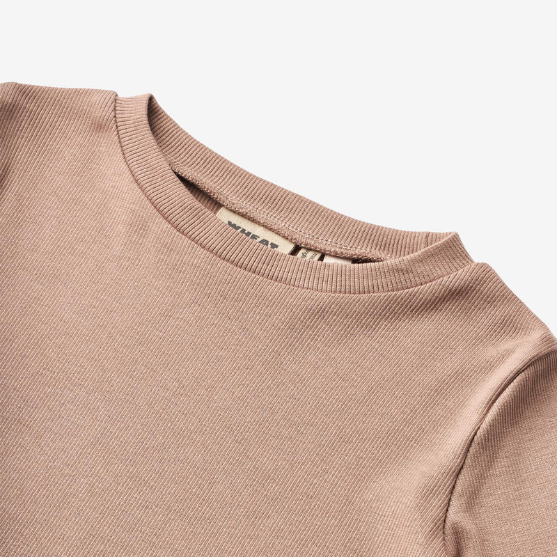 Wheat Main T-Shirt L/S Else Jersey Tops and T-Shirts 1164 nougat rose