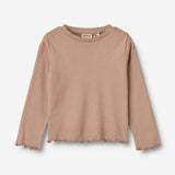 Wheat Main T-Shirt L/S Else Jersey Tops and T-Shirts 1164 nougat rose