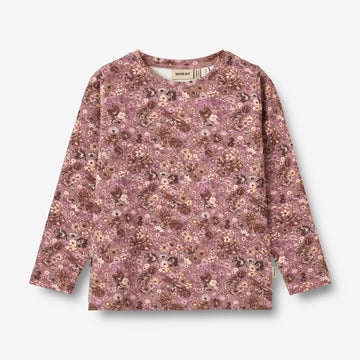 Wheat Main T-Shirt L/S Manna Jersey Tops and T-Shirts 1347 lavender flowers