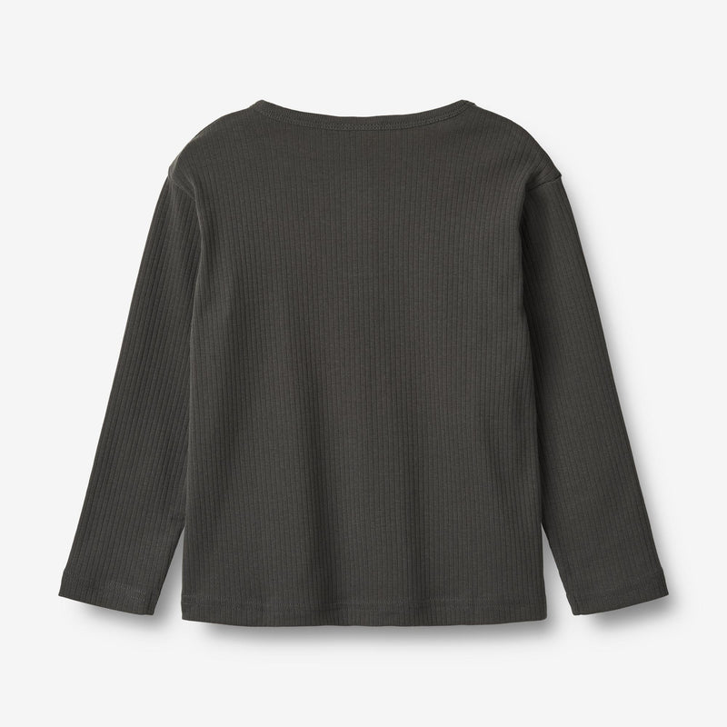 Wheat Main T-Shirt L/S Morris Jersey Tops and T-Shirts 1180 raven