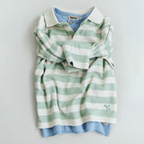 Wheat Main T-Shirt L/S Morris T-Shirt 1260 faded denim