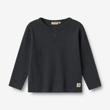 Wheat Main T-Shirt L/S Morris T-Shirt 1432 navy
