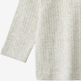 Wheat Main T-Shirt L/S Morris T-Shirt 0224 melange grey