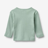 Wheat Main T-Shirt L/S Morris T-Shirt 3217 green pool