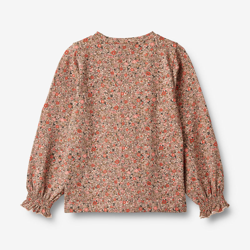 Wheat Main T-Shirt L/S Norma Jersey Tops and T-Shirts 1187 rose flower meadow
