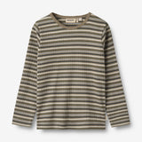 Wheat Main T-Shirt L/S Stig Jersey Tops and T-Shirts 0181 multi stripe