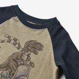 Wheat Main T-Shirt L/S Torbjørn Jersey Tops and T-Shirts 1137 dry sage