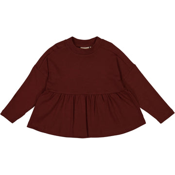 Wheat Main T-Shirt Lilly Jersey Tops and T-Shirts 2750 maroon