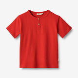 Wheat Main T-Shirt Lumi Jersey Tops and T-Shirts 2072 red