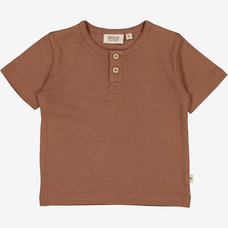 Wheat Main  T-Shirt Lumi | Baby Jersey Tops and T-Shirts 2102 vintage rose