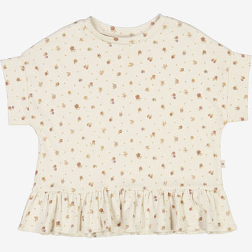 Wheat Main T-Shirt Marie Jersey Tops and T-Shirts 3358 chalk flowers