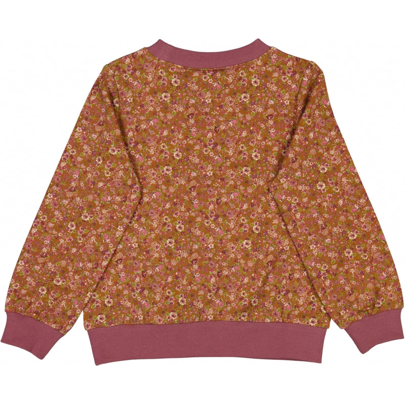 Wheat Main T-Shirt Marit Jersey Tops and T-Shirts 0002 bronze flowers