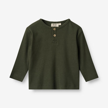 Wheat Main T-Shirt Morris | Baby Jersey Tops and T-Shirts 4097 deep forest