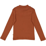 Wheat Main T-Shirt Rib Ruffle Jersey Tops and T-Shirts 0001 bronze