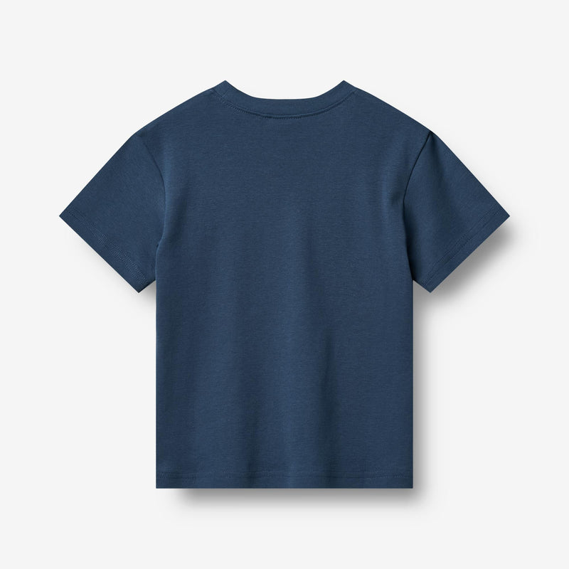 Wheat Main T-Shirt S/S Ben Jersey Tops and T-Shirts 1042 blue waves