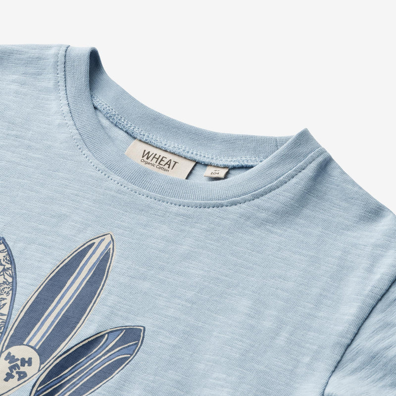Wheat Main T-Shirt S/S Dac Jersey Tops and T-Shirts 1049 blue summer